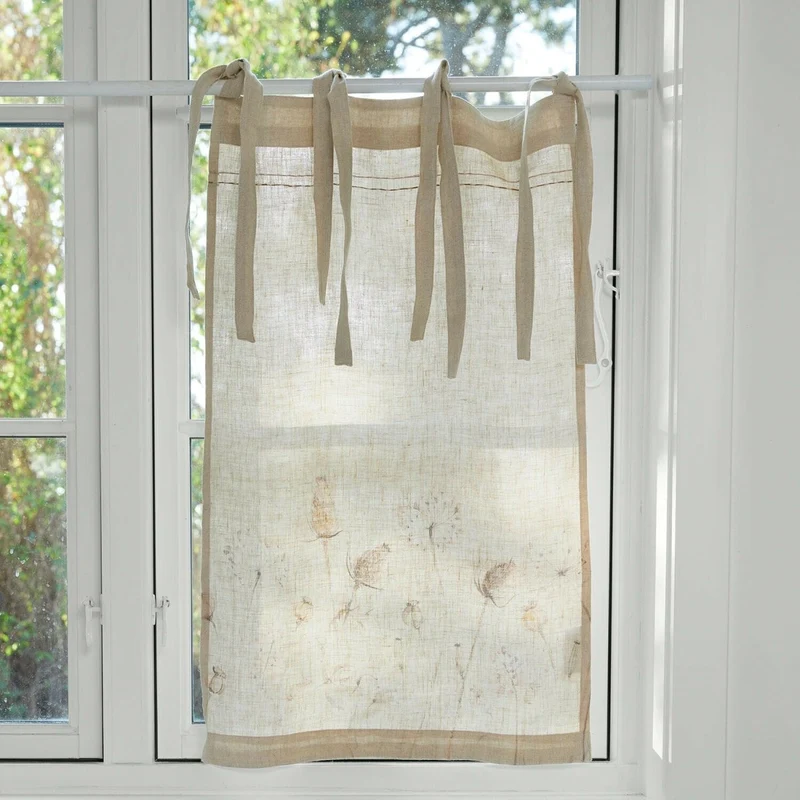 BELLERINE Scheibengardine – Elegante Spitzengardine mit romantischem Vintage-Charme
