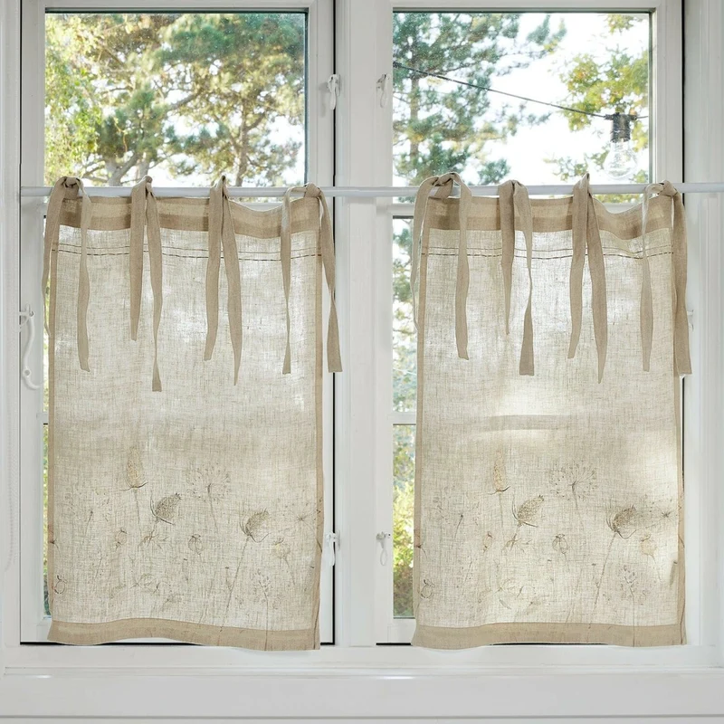 BELLERINE Scheibengardine – Elegante Spitzengardine mit romantischem Vintage-Charme