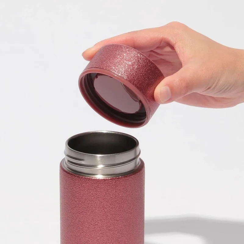 Starbucks Valentine 2026 Red Glitter Stainless Bottle 355ml