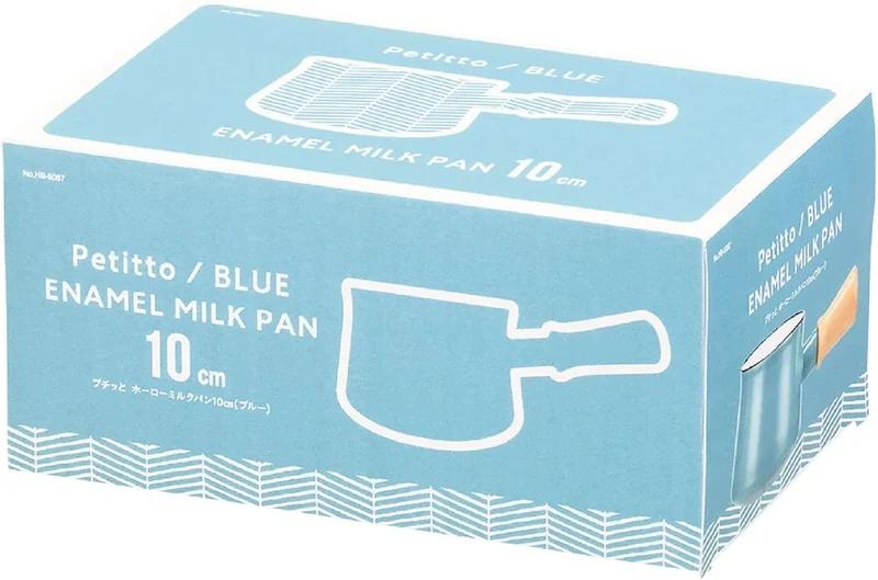 Pearl Metal Enamel Milk Pan Petitto Nonstick Cookware