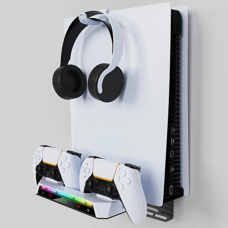 GameMount – Wandhalterung für Konsole mit RGB & Kabelmanagement | Kühlung & Ordnung fürs Gaming-Setup