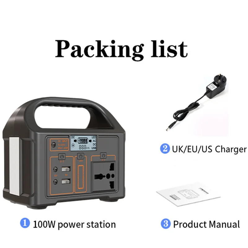 Voltaro – Tragbare Solar Power Station 100W | 24000mAh für Camping & Notfälle