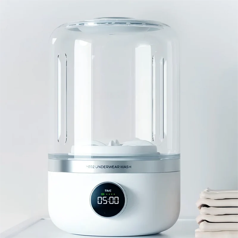 Cleanova – Tragbare Mini-Waschmaschine mit USB | Für Reisen & Zuhause