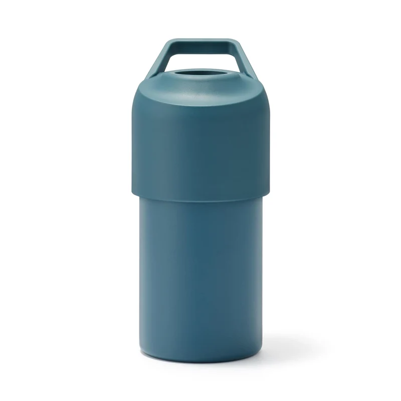 Muji Dark Blue Portable Cooler Holder for 500-650ml Pet Bottles 84908187