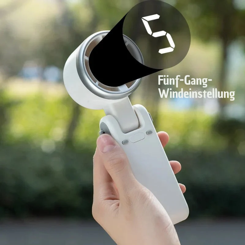 TurboFold Breeze - Kompakter Power-Ventilator für unterwegs