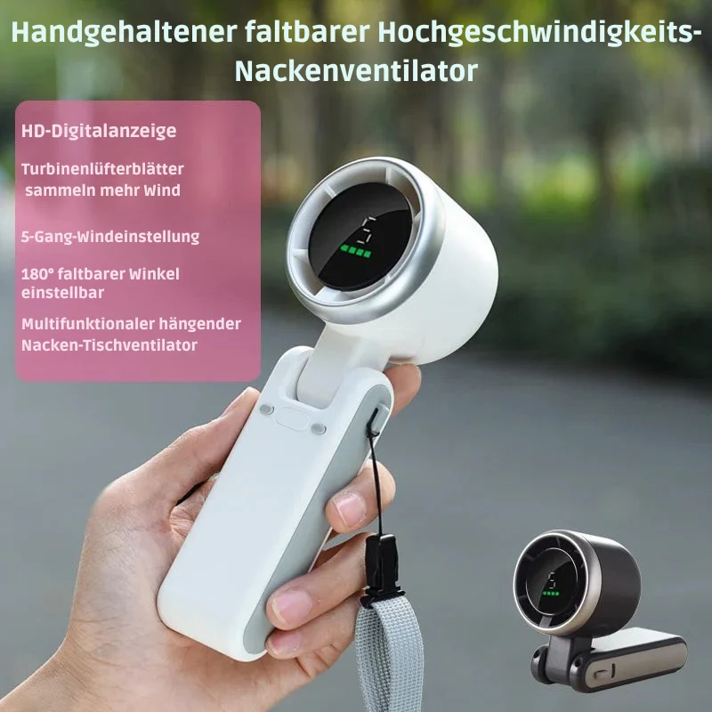 TurboFold Breeze - Kompakter Power-Ventilator für unterwegs