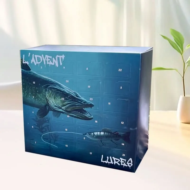 Castmas – Adventskalender 2025 Für Angler Mit 24 Einzigartigen Ködern