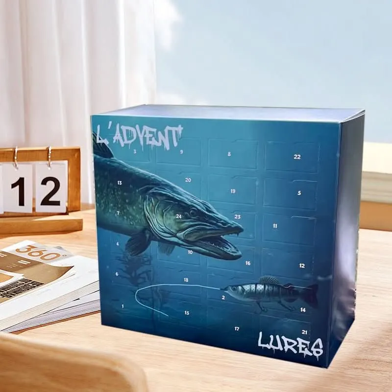 Castmas – Adventskalender 2025 Für Angler Mit 24 Einzigartigen Ködern