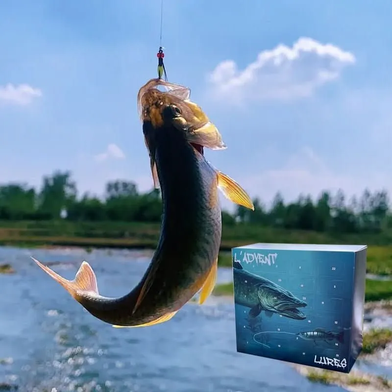 Castmas – Adventskalender 2025 Für Angler Mit 24 Einzigartigen Ködern