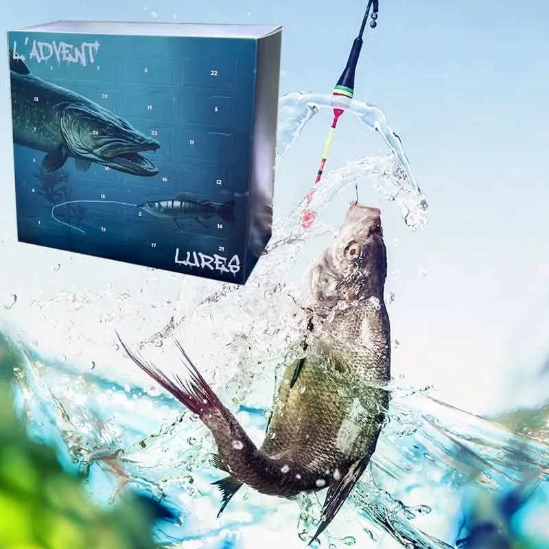 Castmas – Adventskalender 2025 Für Angler Mit 24 Einzigartigen Ködern