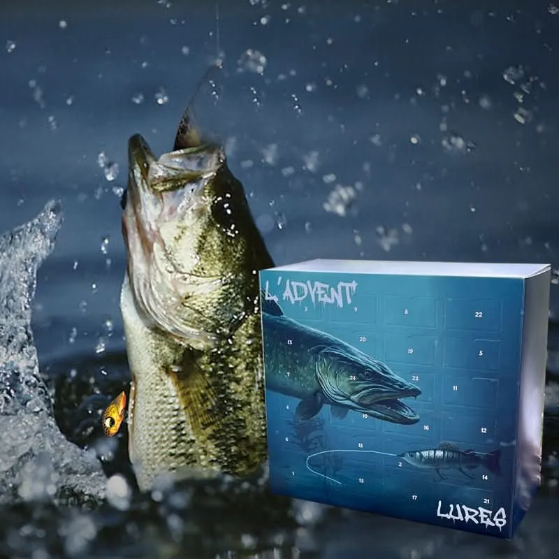 Castmas – Adventskalender 2025 Für Angler Mit 24 Einzigartigen Ködern