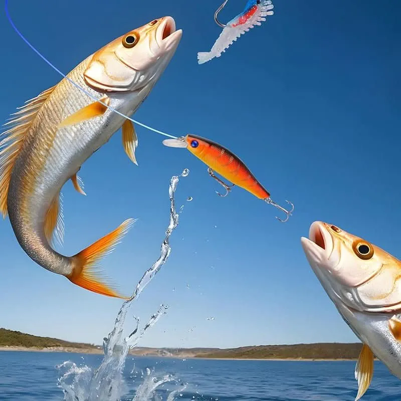 FISHMAS – 24 Tage Weihnachts 2025 Abzählung Angel-Ausrüstung Satz