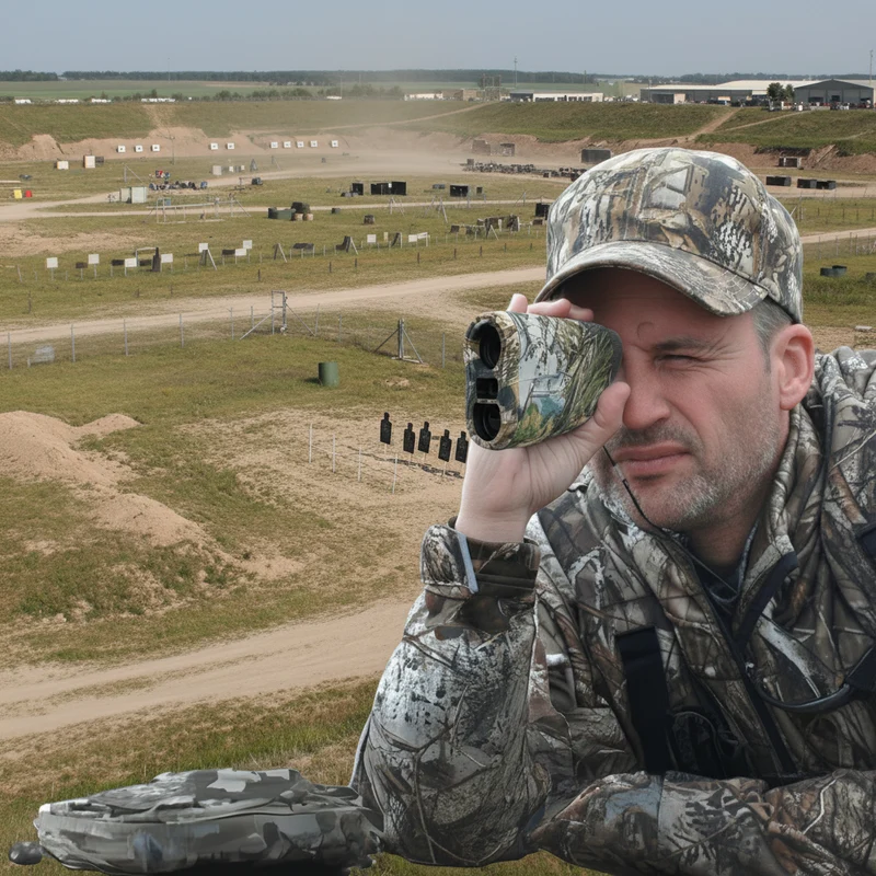 HAWKSIGHT Sicht Profi – Präziser Laser-Entfernungsmesser Mit Winkelkompensation Für Jagd & Golf