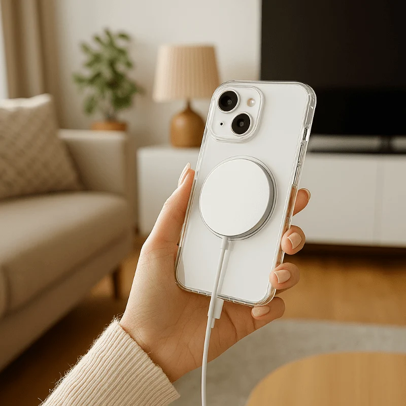 GlanzSafe – Transparente MagSafe-Schutzhülle für das iPhone