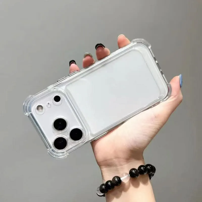 Aufprall Garde – Stoßfestes Transparentes Stoßfänger-Gehäuse Für iPhone