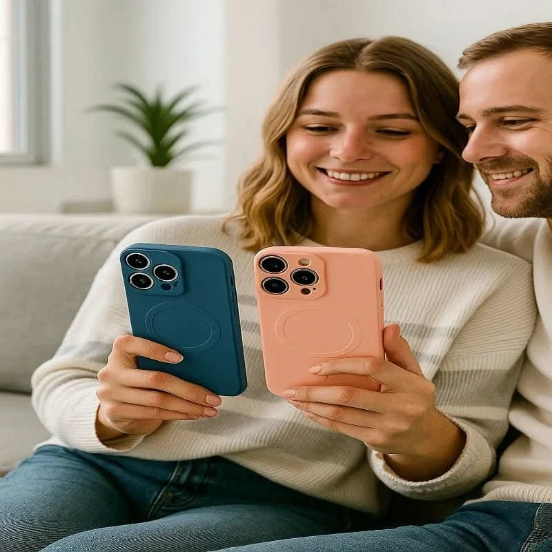 FormGefühl – Magnetische Weiche-Silikonhülle für die iPhone 17 Serie