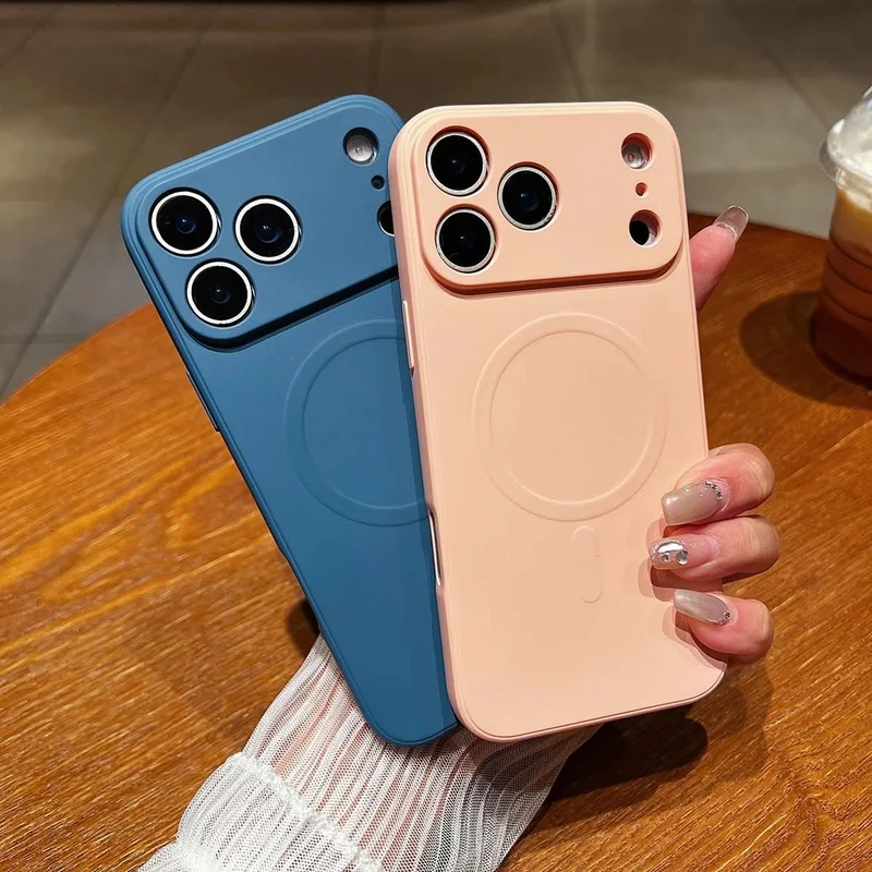 FormGefühl – Magnetische Weiche-Silikonhülle für die iPhone 17 Serie