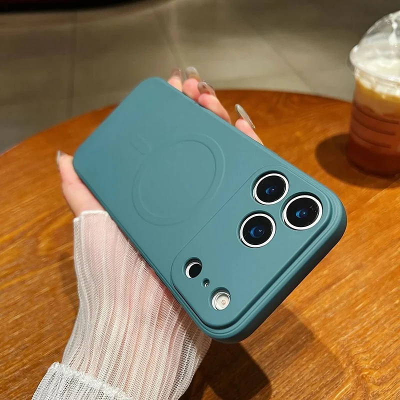 FormGefühl – Magnetische Weiche-Silikonhülle für die iPhone 17 Serie