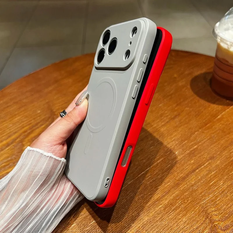 FormGefühl – Magnetische Weiche-Silikonhülle für die iPhone 17 Serie