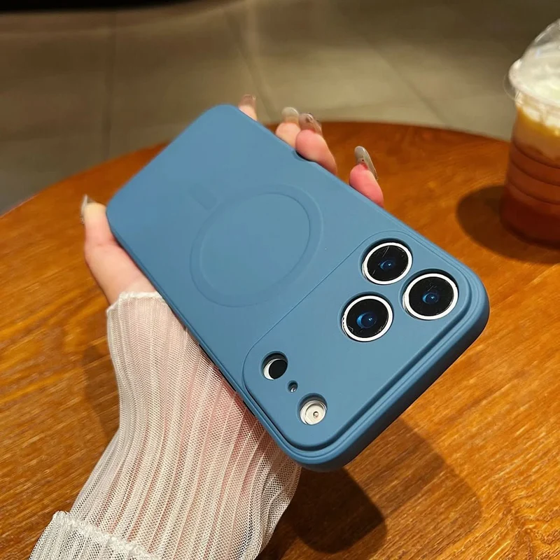 FormGefühl – Magnetische Weiche-Silikonhülle für die iPhone 17 Serie