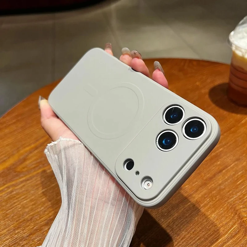 FormGefühl – Magnetische Weiche-Silikonhülle für die iPhone 17 Serie