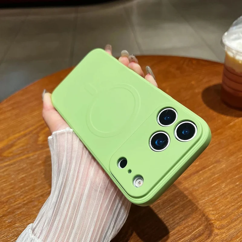 FormGefühl – Magnetische Weiche-Silikonhülle für die iPhone 17 Serie