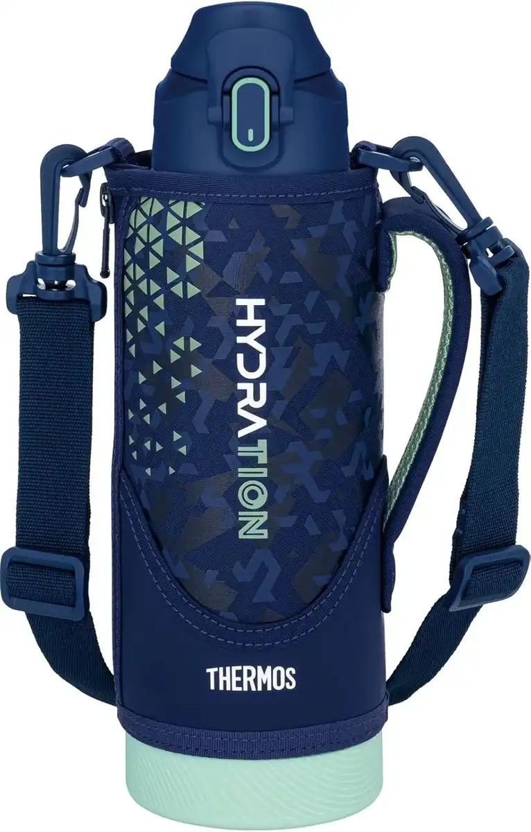 Thermos FJS-1500F Navy Mint Insulated Sports Bottle 50.7 oz Cold Retention Thermos