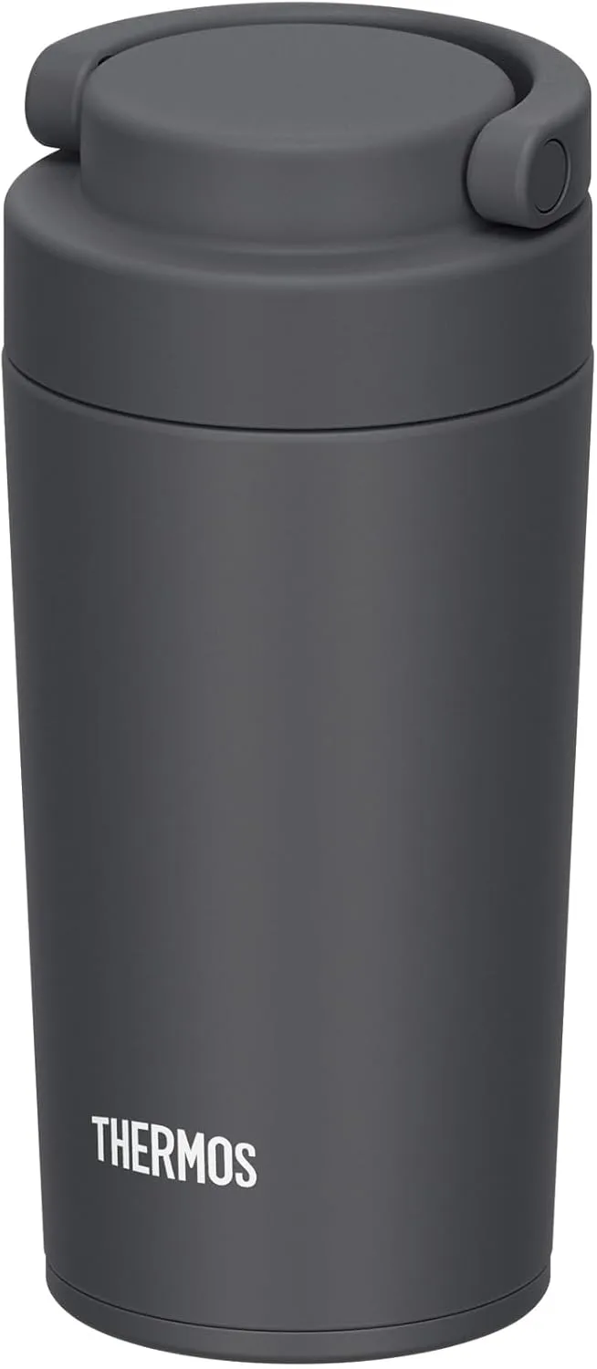 Thermos JOV-321 SMB Vacuum Insulated Portable Tumbler 10.1 fl oz Smoke Black Thermos