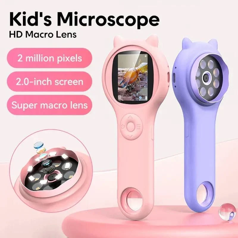 Kurioskop Mikro – Digitales Kinder-Mikroskop Mit 500x Vergrößerung & Kamera