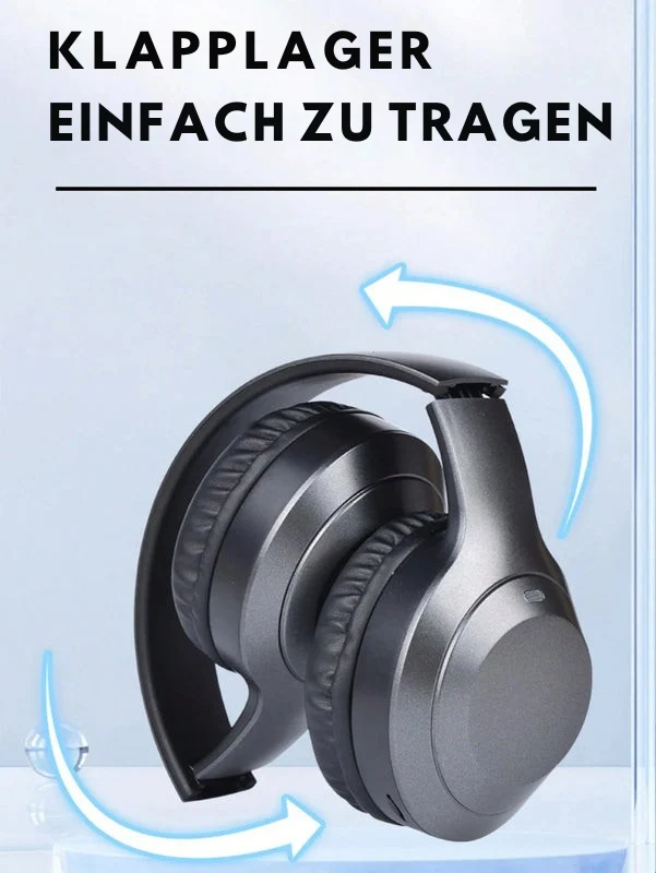 SoundEase Kopfhörer – Faltbarer Musikgenuss für unterwegs