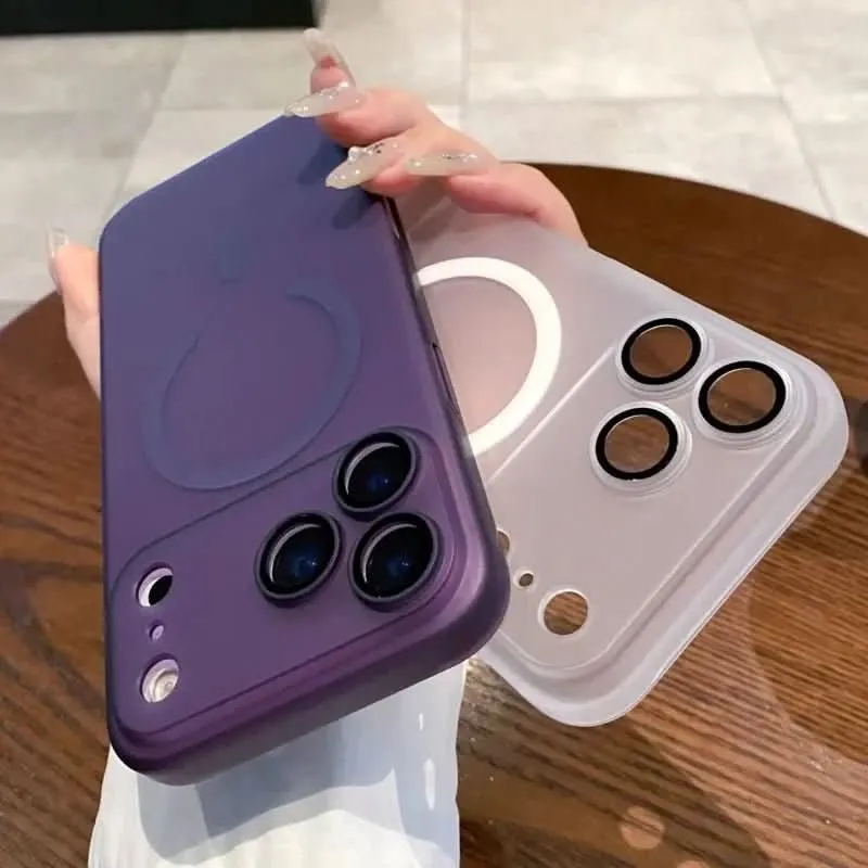 GeistPanzer – Ultradünne, matte MagSafe-Hülle für iPhone