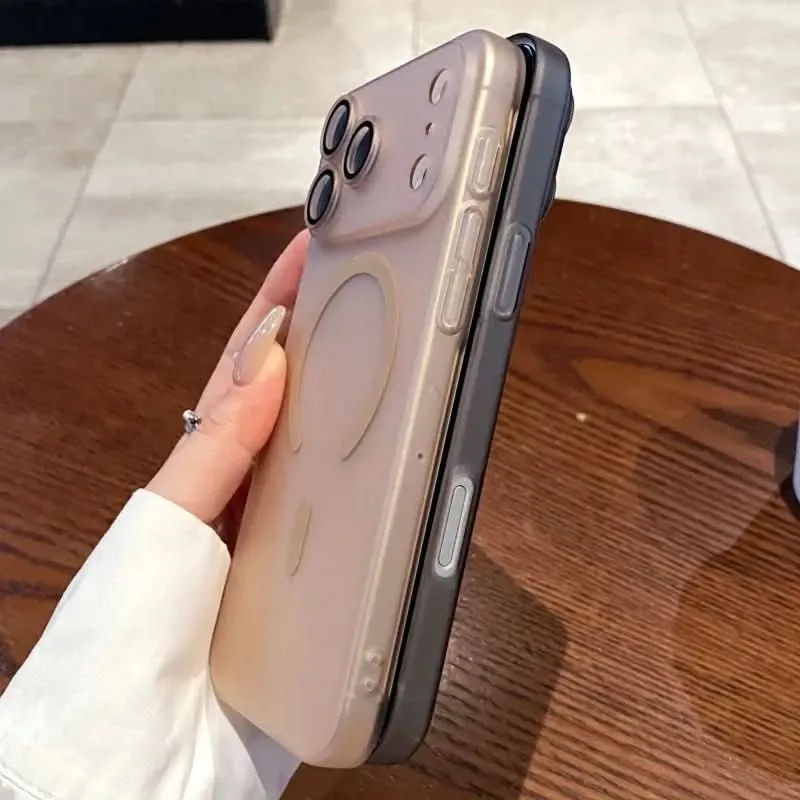 GeistPanzer – Ultradünne, matte MagSafe-Hülle für iPhone