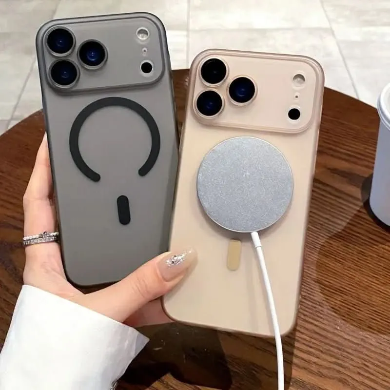 GeistPanzer – Ultradünne, matte MagSafe-Hülle für iPhone