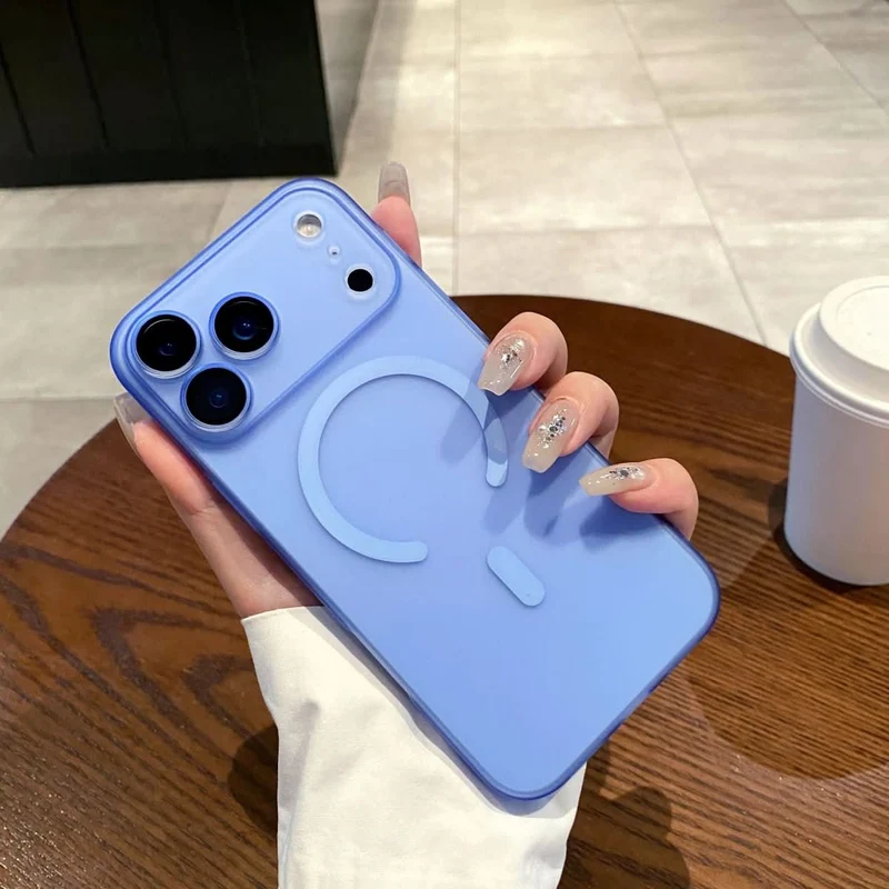 GeistPanzer – Ultradünne, matte MagSafe-Hülle für iPhone