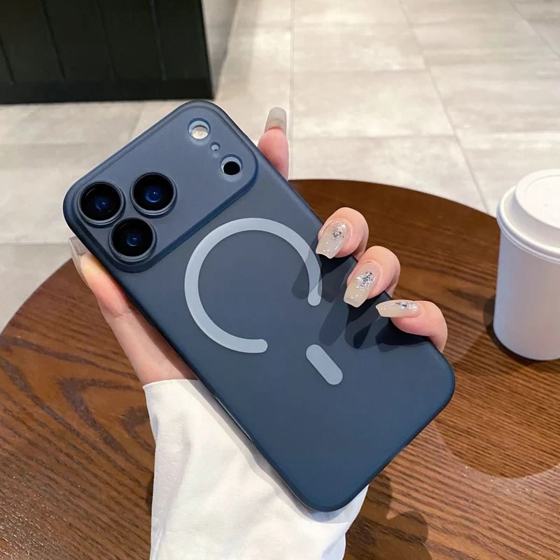 GeistPanzer – Ultradünne, matte MagSafe-Hülle für iPhone