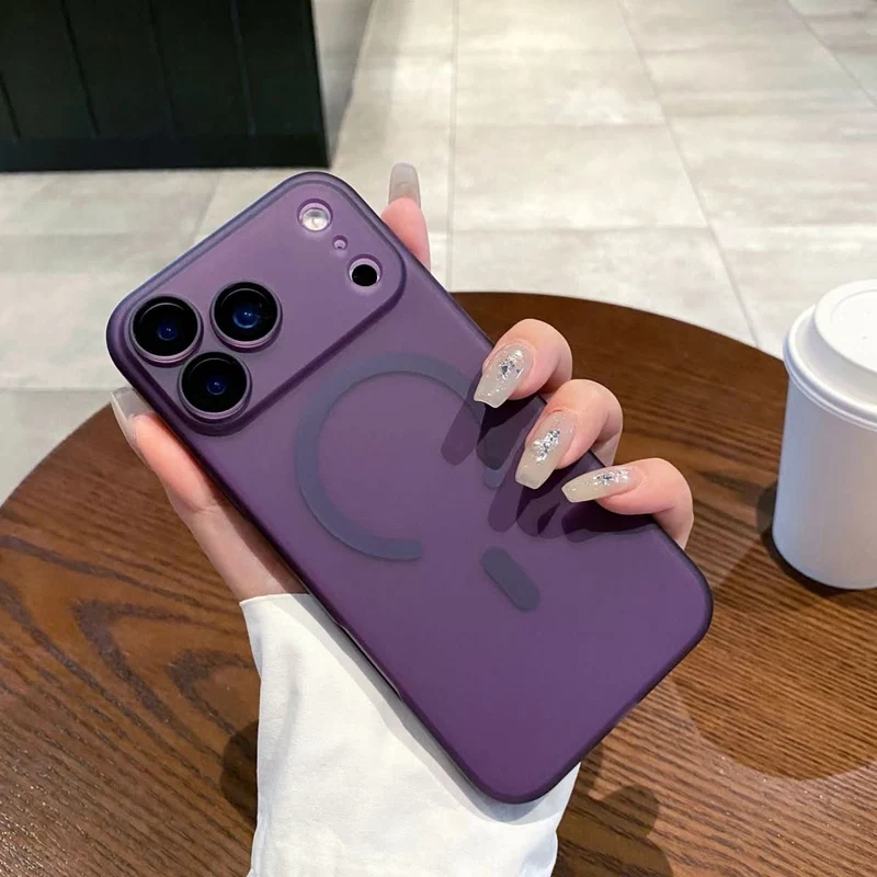 GeistPanzer – Ultradünne, matte MagSafe-Hülle für iPhone