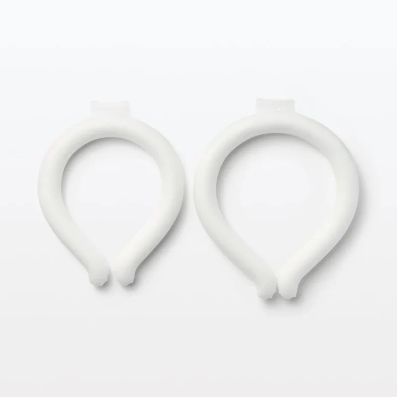 Muji Neck Cooler Clear M - Comfortable 14x16 cm Design 34 cm Circumference