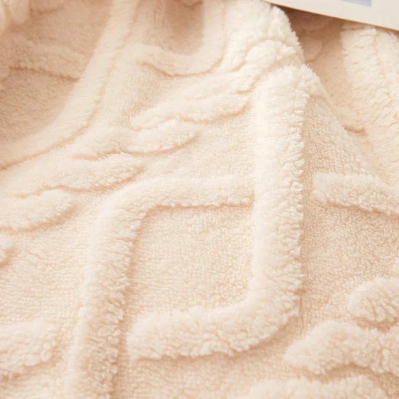 Flauschige Coral Decke Für Sofa & Bett | Leicht, Weich & Vielseitig