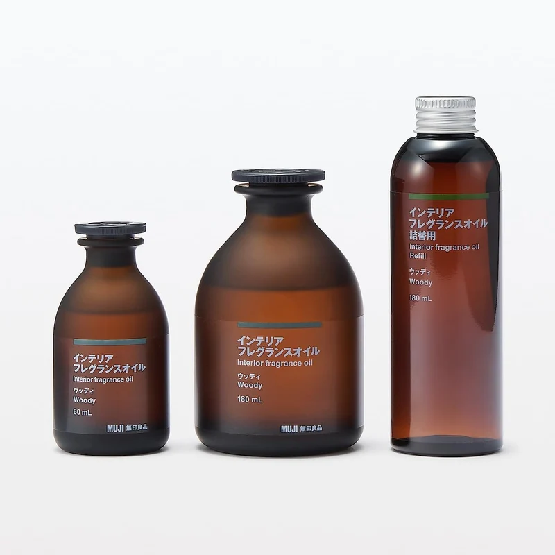Muji Woody Interior Fragrance Oil 60ml - Durable and Long-lasting Scent