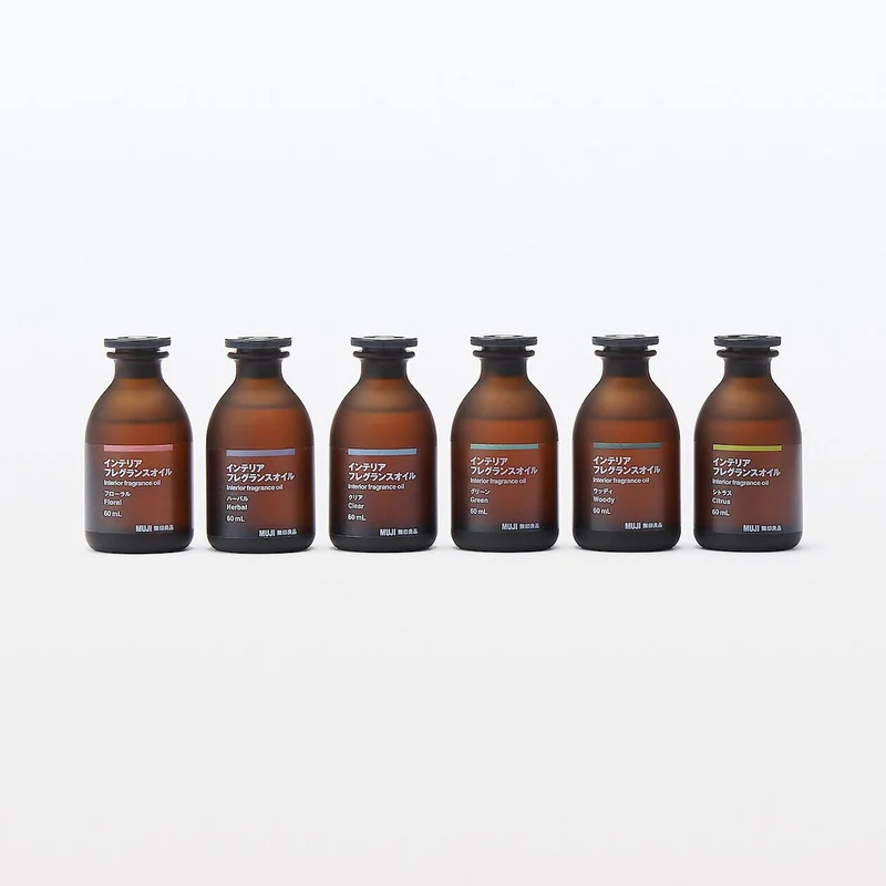 Muji Woody Interior Fragrance Oil 60ml - Durable and Long-lasting Scent