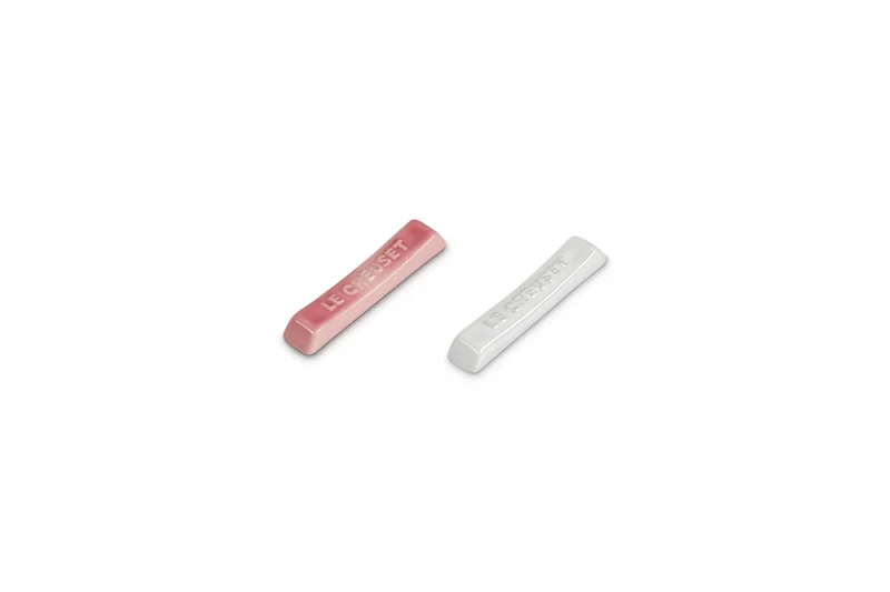 Le Creuset Chopsticks Set of 2 Rose Quartz White Perfect for Weddings Gifts