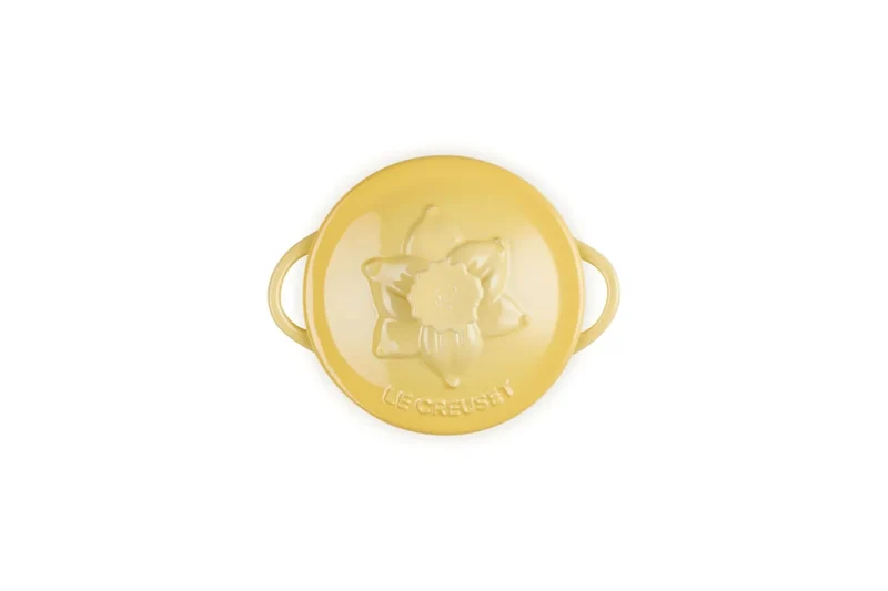 Le Creuset Mini Cocotte Chamomile Design Microwave and Oven Safe Japan