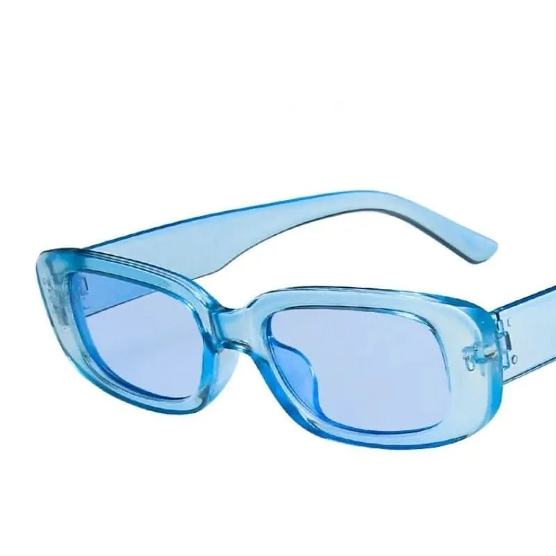 Altmodischer Schatten – Rechteckige Damen-Sonnenbrille Im Retro-Stil Mit UV400-Schutz