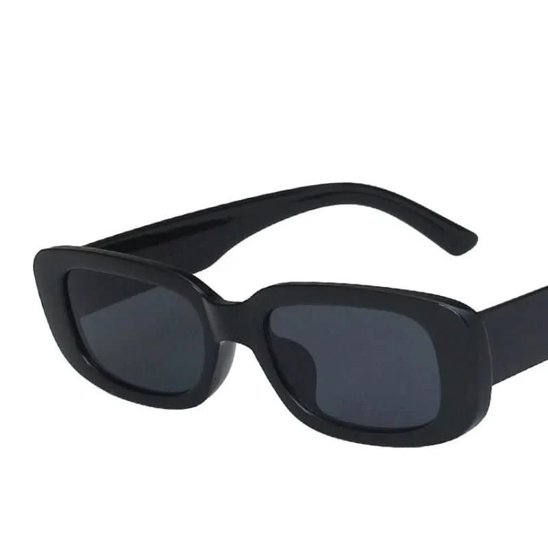 Altmodischer Schatten – Rechteckige Damen-Sonnenbrille Im Retro-Stil Mit UV400-Schutz