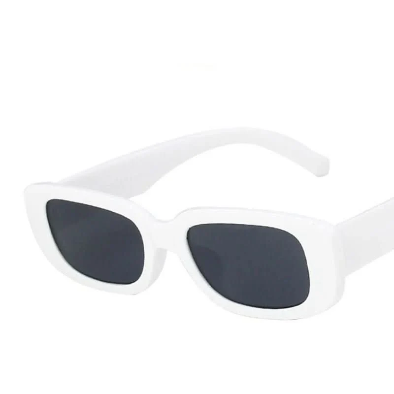 Altmodischer Schatten – Rechteckige Damen-Sonnenbrille Im Retro-Stil Mit UV400-Schutz