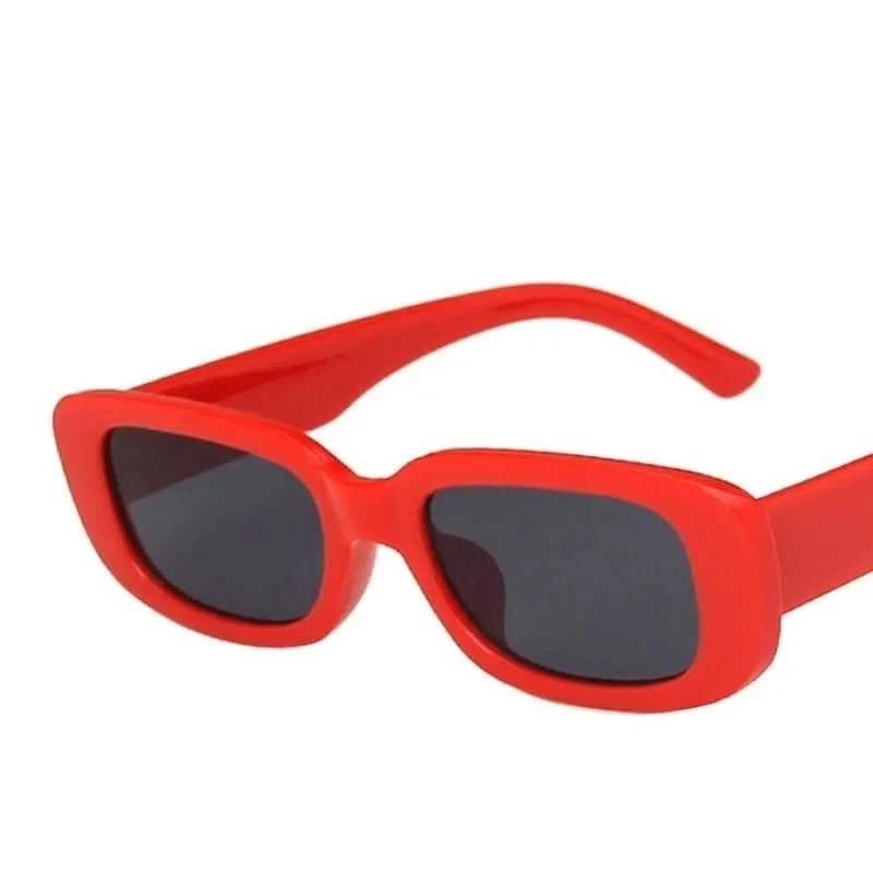 Altmodischer Schatten – Rechteckige Damen-Sonnenbrille Im Retro-Stil Mit UV400-Schutz