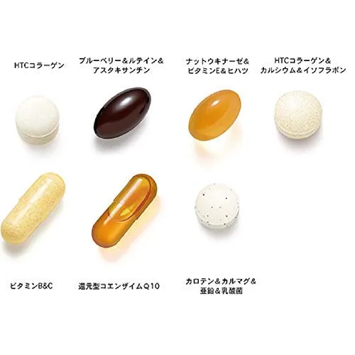 FANCL Supplements For Women In Their 50's 90 Days (30 Bags x 3) - Supplements For Women