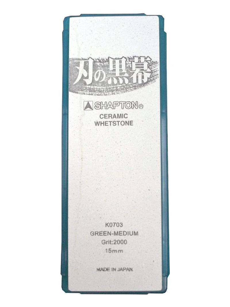 Shapton Kuromaku Japan Ceramic Whetstone Green Grit 2000