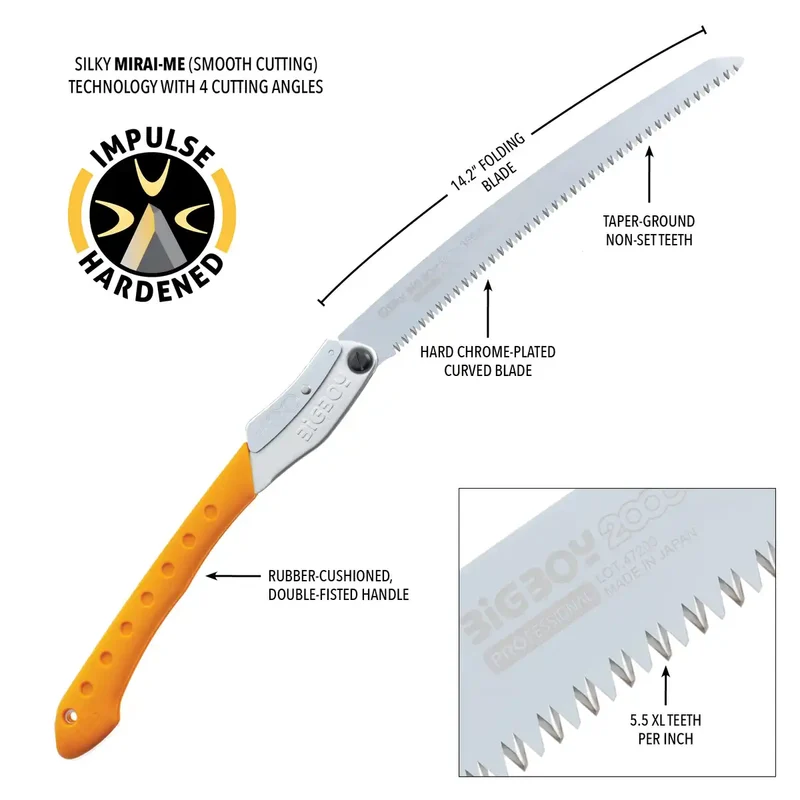 Silky 2000R Folding Saw Big Boy 2000