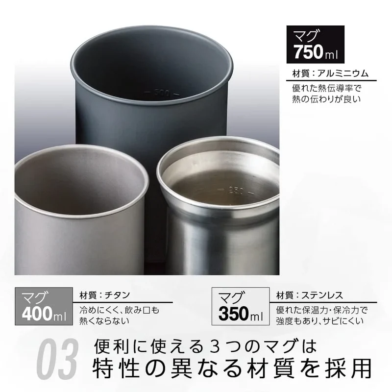 Soto Thermo Stack Cooker Combo Sod-521